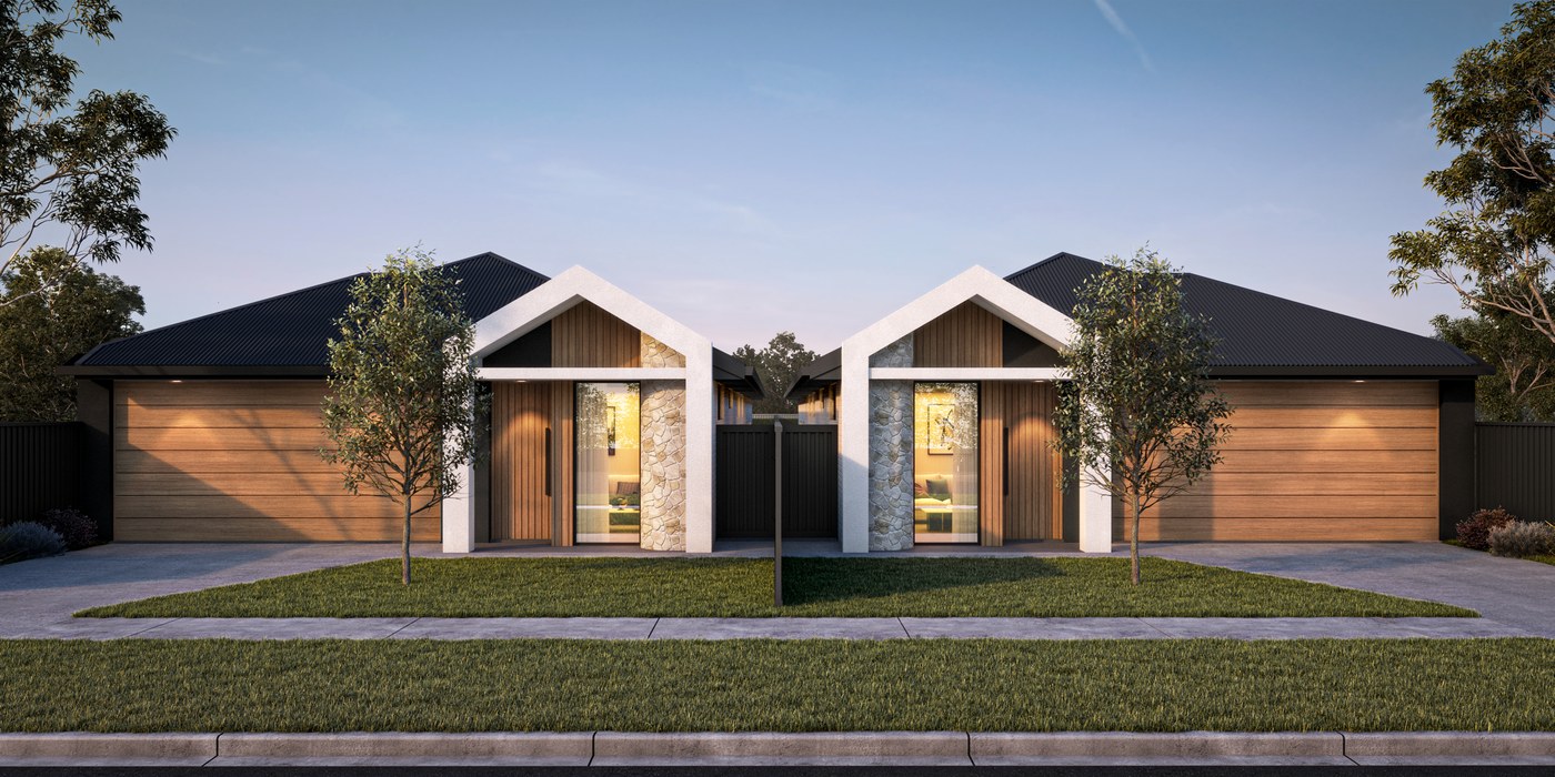 Riva Residences — Modern facade design